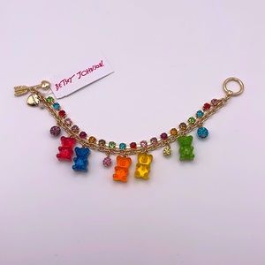 Betsey Johnson multi color Gummy Bear bracelet